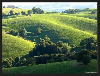 Comment s'appelle le creux qui sépare deux collines ?