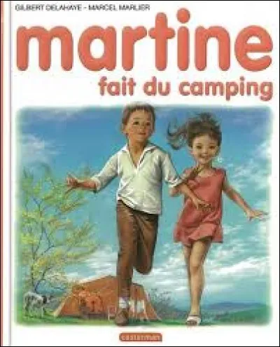 Durant quelle décennie est sortie l'édition originale du livre "Martine fait du camping" ?