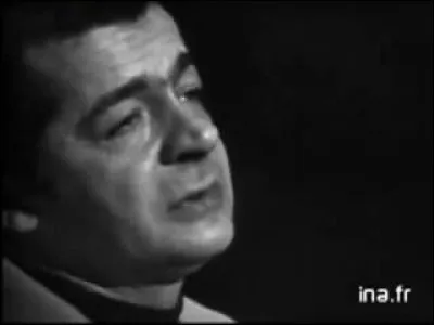 Serge Reggiani chante "Ma liberté". De qui est cette chanson ?