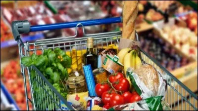 Lorsque tu fais les courses :