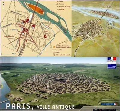 Allons « rue Saint-Martin » !
Avec la rue Saint-Jacques, c'est une des plus anciennes rues de Paris. Elle reliait Lutèce aux régions du Nord pendant l'époque romaine. Cette rue faisait partie du « cardo maximus ».
Qu'est-ce qu'un « cardo maximus » ?