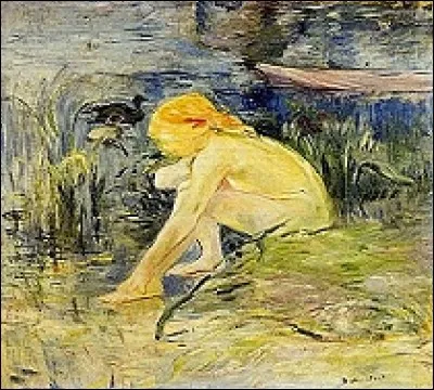 Ce tableau porte le titre de "La Baignade", qui en est l'artiste ?
