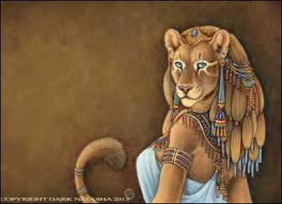Dans la mythologie égyptienne, comment s'appelle cette déesse guerrière à tête de lion personnifiant la puissance destructrice du Soleil ?