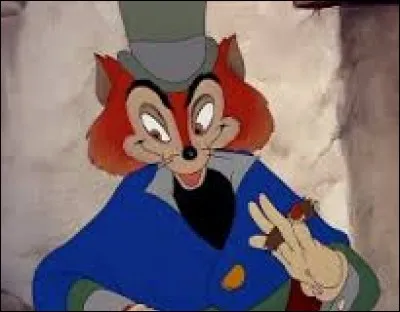 Quel animal, l'acolyte de ce fourbe personnage, est-il ?