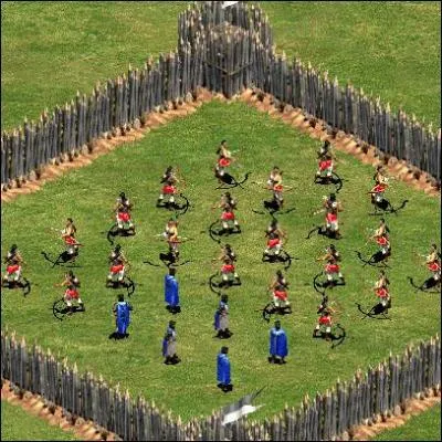 Qui remporte cette bataille ? 6 teutonics / 22 archers