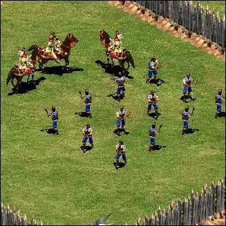 Qui remporte cette bataille ? (3 mangudais / 12 miliciens)