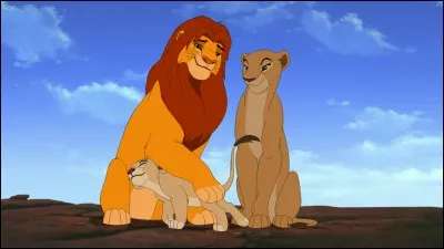 Comment s'appelle la fille du couple Nala et Simba ?