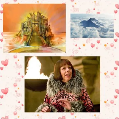 Cette femme à la forte ossature séduit Hagrid et dirige une grande école de magie française ; son prénom est aussi celui attribué à la plus haute montagne en Grèce, maison des dieux de la mythologie grecque !