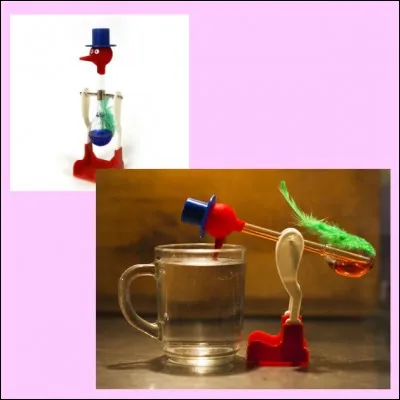 Quel est ce jouet datant des années 45 alimenté par un moteur à eau ?