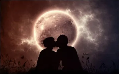 De quelle couleur les mots de Christophe sont-ils ?