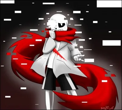 Dans "Aftertale", la moitié du crâne de Sans...