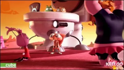 Comment s'appelle le personnage qui se trouve à droite de la photo ?