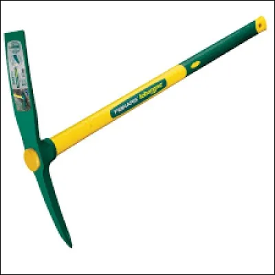 La pioche est utilisée pour :