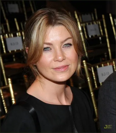 Quel est le nom de de l'actrice qui incarne Meredith Grey, l'actrice principale ?