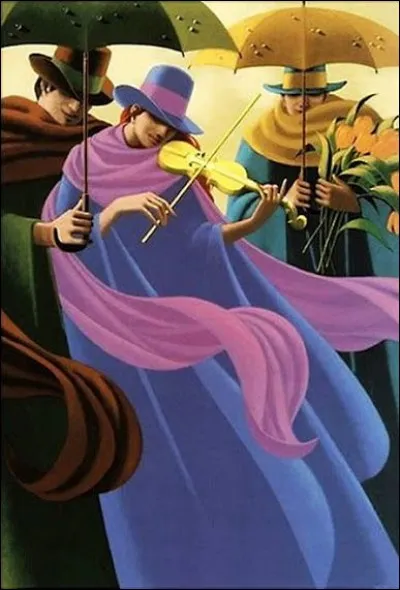 Qui chantait "Comme dit si bien Verlaine au vent mauvais" ?