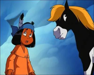 Il pose avec son ami Yakari