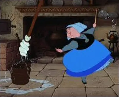 En quelle couleur souhaite-t-elle voir la robe de la princesse Aurore ?