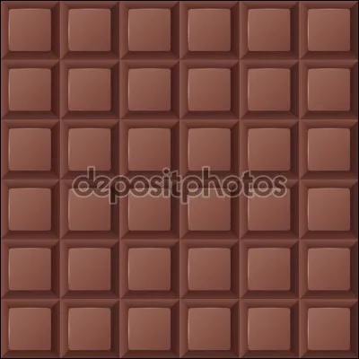 Terminons avec une autre tablette de chocolat ! Combien y a-t-il de carreaux ?