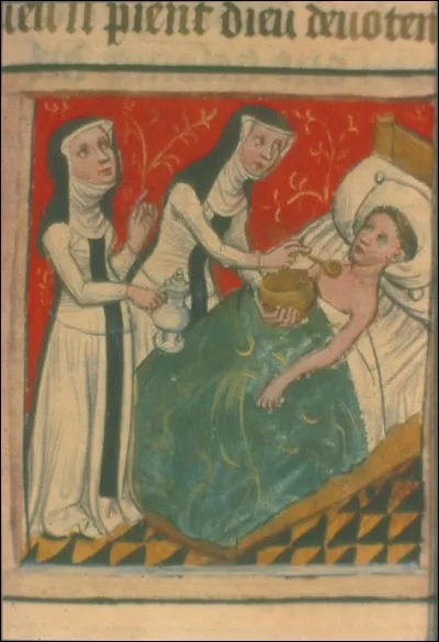 Cette image représente une période de l'hôpital caractérisée par :