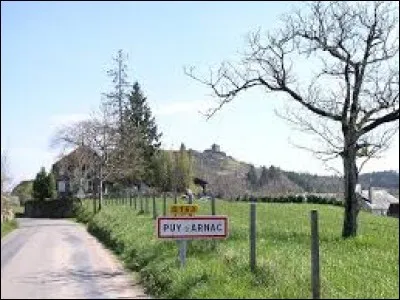 Commune de l'arrondissement de Brive-la-Gaillarde, Puy-d'Arnac se situe dans le d&eacute;partement ...