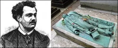 Le 10 janvier 1870, a lieu au n&deg;59 de la rue d'Auteuil, &agrave; Paris, le meurtre du journaliste Victor Noir, &acirc;g&eacute; de 21 ans. Devant servir de t&eacute;moin &agrave; un duel concernant Pierre-Napol&eacute;on Bonaparte, un parent en disgr&acirc;ce de l'empereur, il re&ccedil;oit une balle de ce dernier, mettant ainsi &agrave; mal le Second Empire. Inhum&eacute; dans la division n&deg;92, son gisant est un des plus touch&eacute;s &agrave; ce jour, pour quelle raison ?