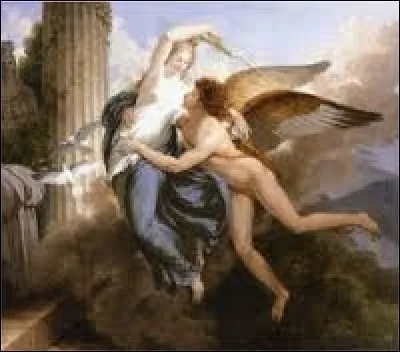 Cupidon était chargé par Aphrodite de rendre amoureuse :