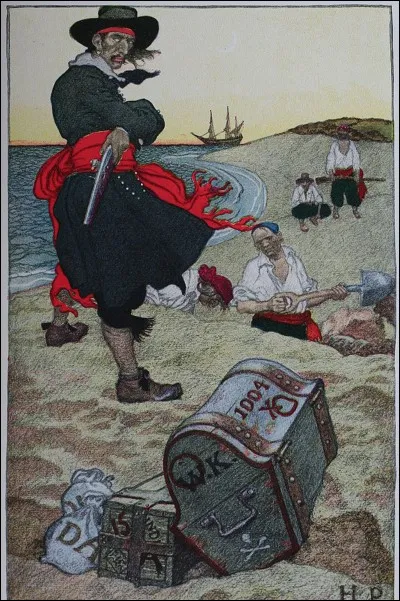 Qui dit pirate, dit trésor ! Qu'est devenu celui du capitaine William Kidd ?