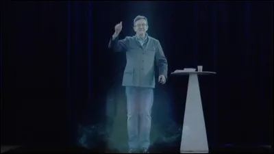 C'est une image en 3 dimensions ,Mr Ménanchon nous l'a montré.