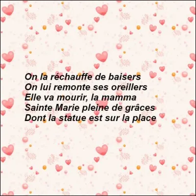 Lequel de ces artistes n'a jamais chanté "La Mamma" ?