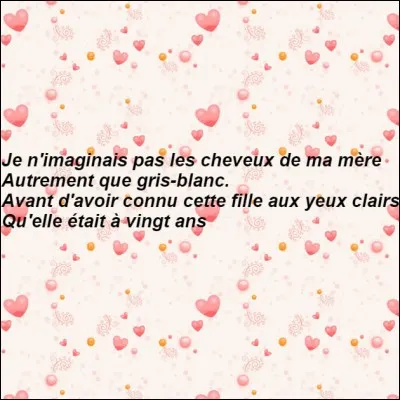 Comment les yeux de cette femme sont-ils, d'après ces paroles de Sardou ?