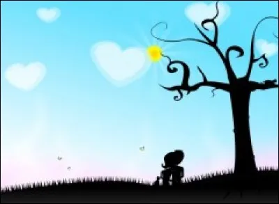 Dans le poème, qu'est-ce que René-François Sully Prudhomme glisse-t-il en lui baisant les yeux ?