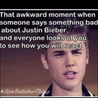 Quel âge avait la mère de Justin quand elle est tombée enceinte de lui ?