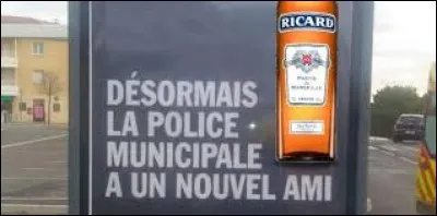 Ce n'est pas parce que les policiers aiment bien les trucs à l'anis qu'ils doivent ce croire obligé de nous faire partagé leurs goûts.