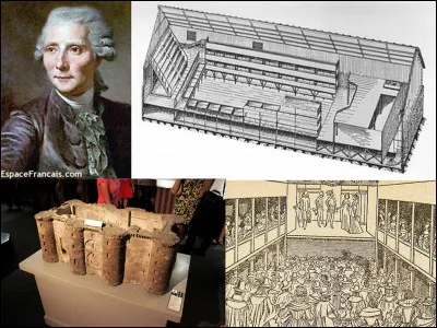 Allons au « 11 rue de Sévigné » !
Une loi du 13 janvier 1791 met fin au monopole du théâtre de la Comédie Française sur Paris et la région parisienne. Sous le patronage de Beaumarchais, il est décidé de construire le « théâtre du Marais ».
Avec quel matériau fut-il construit ?