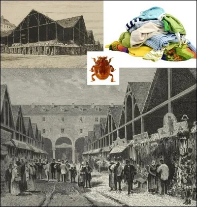 Allons au « carreau du Temple » !
Au Moyen Age, ce lieu appartenait au Templiers jusqu'à l'éradication. En 1802, le Premier consul instaure le commerce de « vieux linge, des hardes et des chiffons ». Il est réparti en 4 hangars avec, chacun, leur spécialité. L'un de ces hangars était destiné à la vente de ferraille et de friperies.
Quel était son nom ?