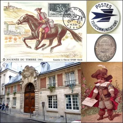 Allons au « 30 rue des Francs-bourgeois » !
Nous nous trouvons devant l'hôtel particulier du financier d'Alméras. En 1611, il achète une charge de contrôleur général pour la somme de 400 000 livres. Cela lui permettra d'améliorer un service public qui existe encore en y fixant des règles précises.
Quelle était cette charge ?