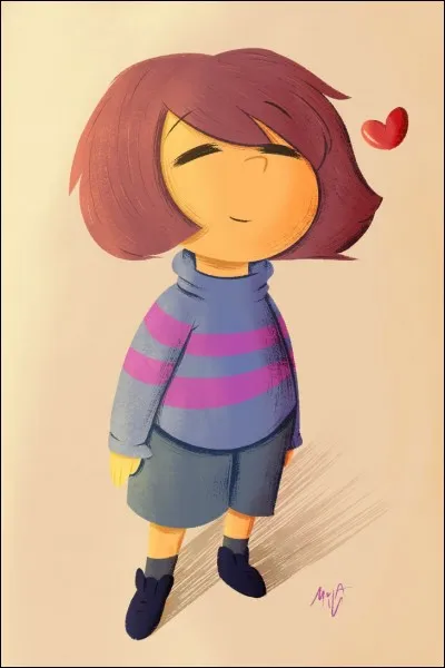 Comment appelle-t-on la Frisk qui voyage dans les AU ?