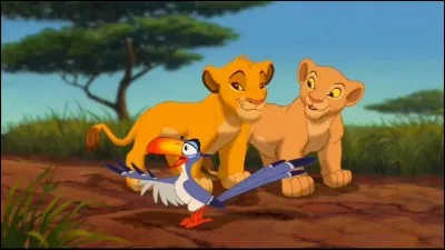 Dans "Le Roi lion", Mufasa a eu un fils (une fille) qui se nomme ___ et qui est ami(e) avec ___.