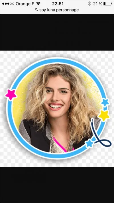 Comment s'appelle la fille sur la photo ?