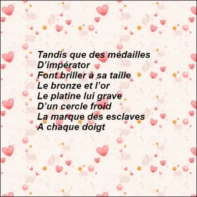 Quel est le titre de ce single ?