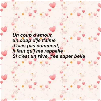 Qui nous chantait "Le Coup de soleil" ?