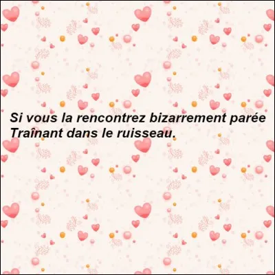 Quel prénom est ici chanté par Serge Reggiani ?