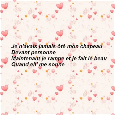 Comment Brassens s'est-il fait dans cette chanson ?