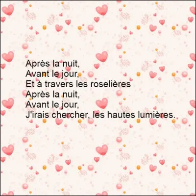 Comment sont les lumières dans ce morceau de Fauve ?