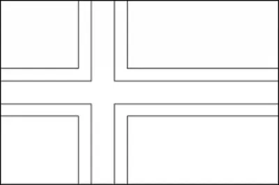 Quelles couleurs figurent sur le drapeau de la Norvège ?