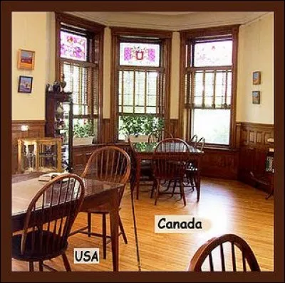 Le Québec a une frontière commune avec les États-Unis. Quels états américains sont limitrophes du Québec ?