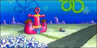 Qui habite dans cette maison en forme d'ancre ?