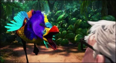 Comment Russell surnomme-t-il cet oiseau dans "Là-haut" ?