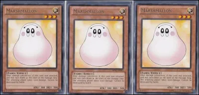 Laquelle de ces cartes est indestructible au combat ?