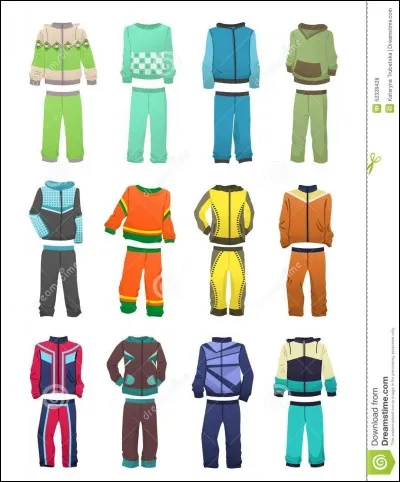 Comment dit-on les survêtements ?